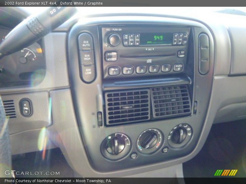Oxford White / Graphite 2002 Ford Explorer XLT 4x4