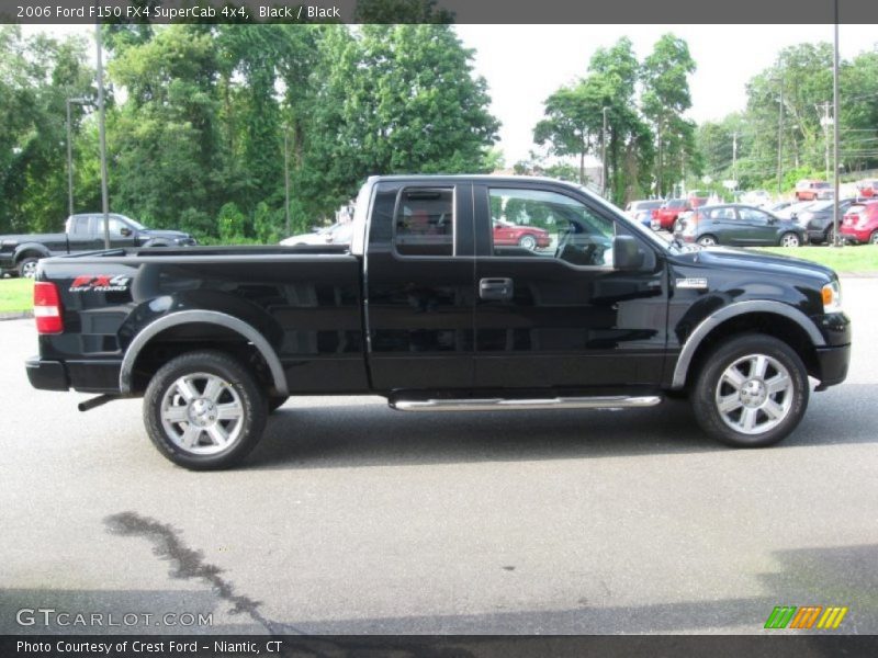 Black / Black 2006 Ford F150 FX4 SuperCab 4x4