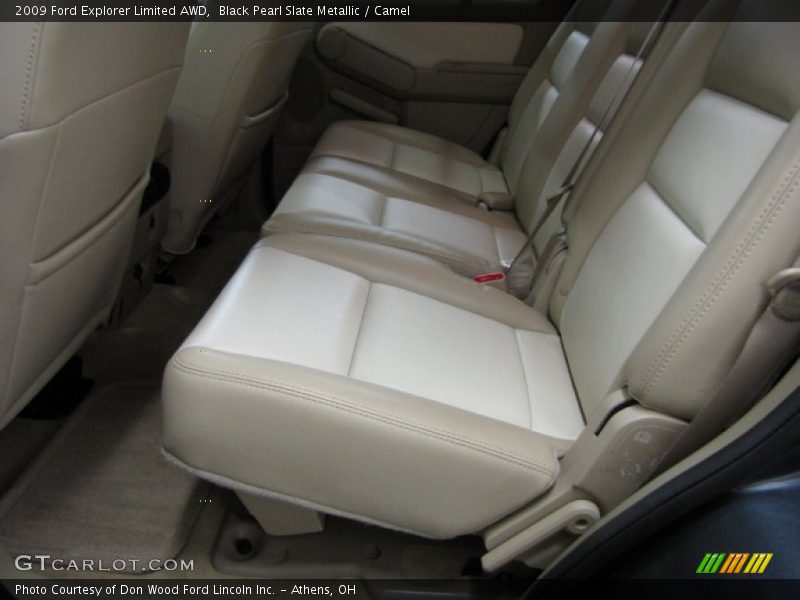 Black Pearl Slate Metallic / Camel 2009 Ford Explorer Limited AWD