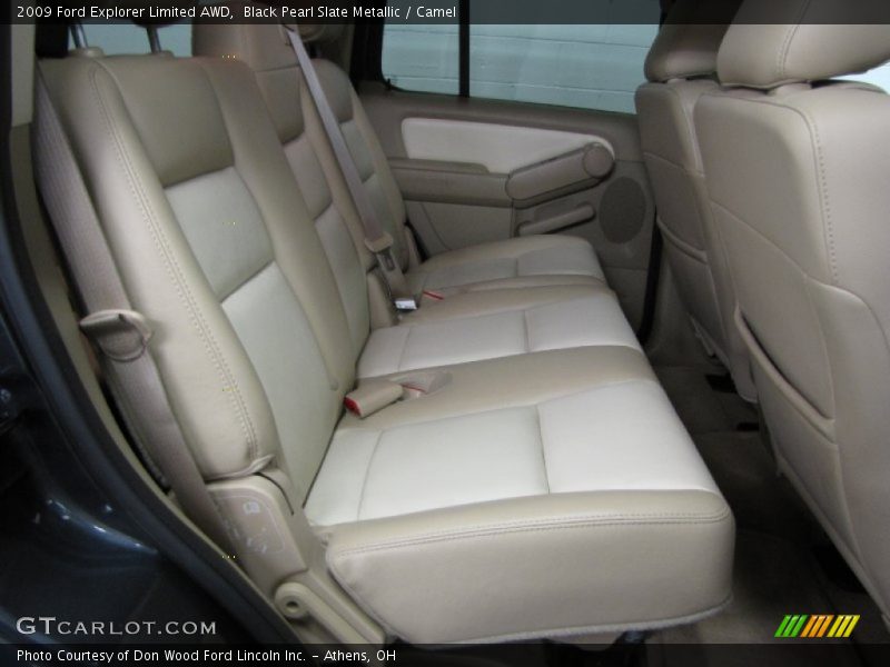 Black Pearl Slate Metallic / Camel 2009 Ford Explorer Limited AWD