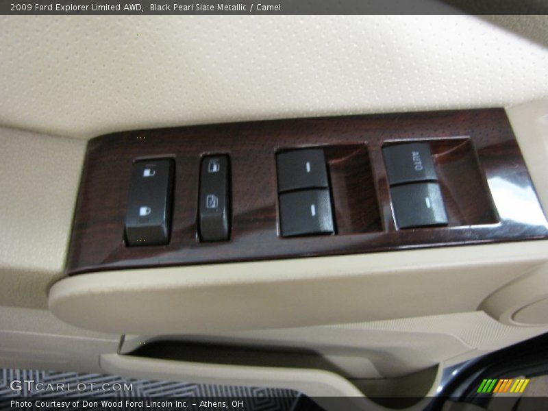 Black Pearl Slate Metallic / Camel 2009 Ford Explorer Limited AWD