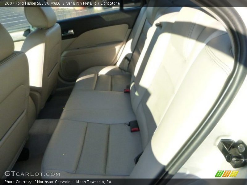 Silver Birch Metallic / Light Stone 2007 Ford Fusion SEL V6 AWD