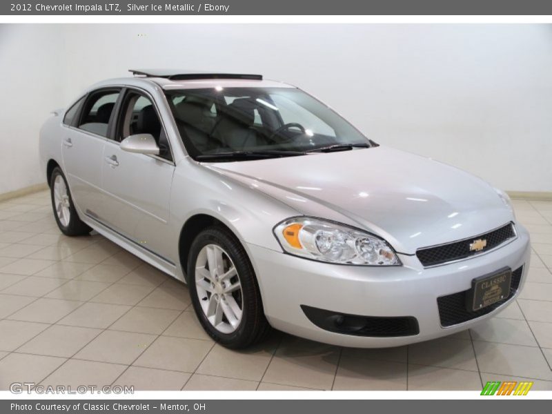 Silver Ice Metallic / Ebony 2012 Chevrolet Impala LTZ