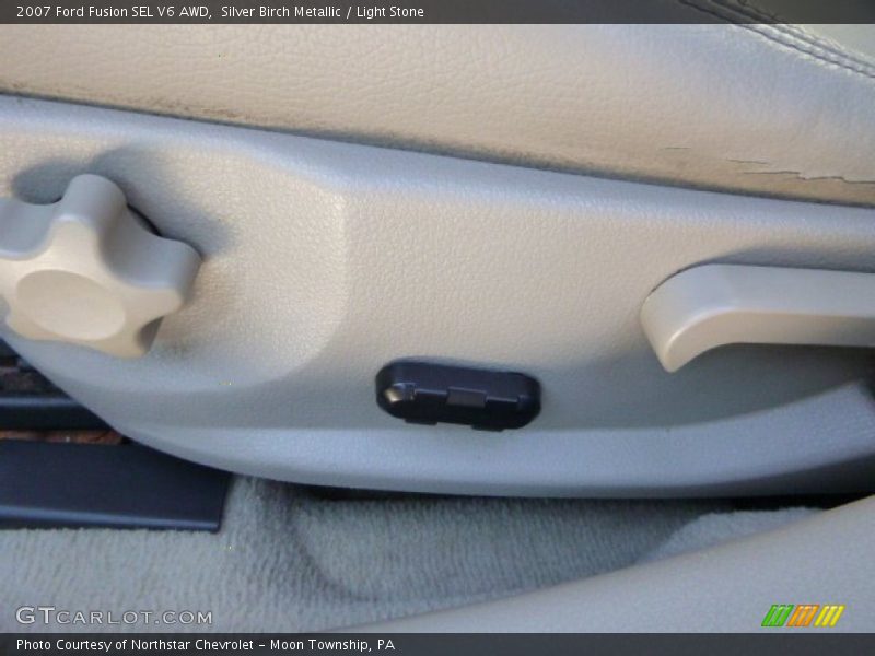 Silver Birch Metallic / Light Stone 2007 Ford Fusion SEL V6 AWD