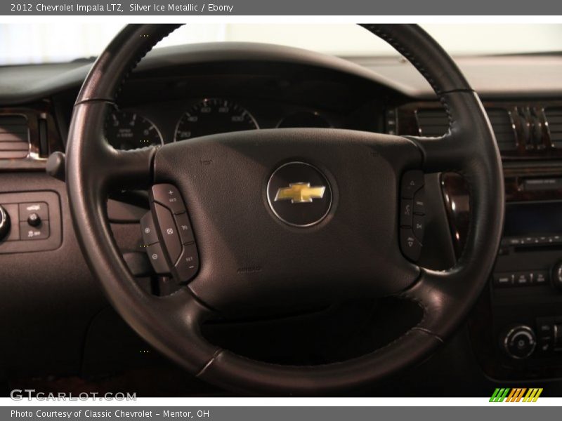 Silver Ice Metallic / Ebony 2012 Chevrolet Impala LTZ