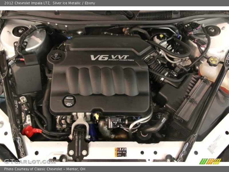 Silver Ice Metallic / Ebony 2012 Chevrolet Impala LTZ