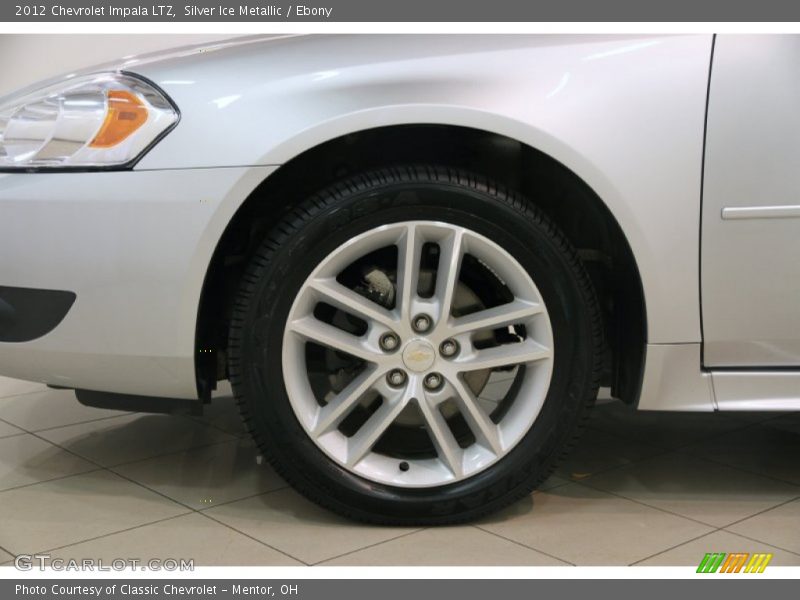 Silver Ice Metallic / Ebony 2012 Chevrolet Impala LTZ