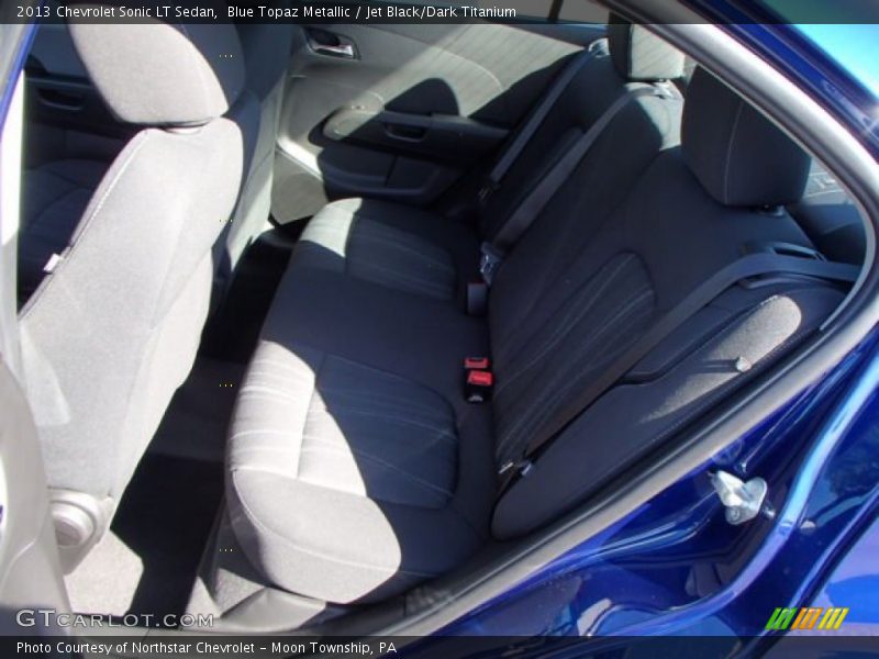 Blue Topaz Metallic / Jet Black/Dark Titanium 2013 Chevrolet Sonic LT Sedan
