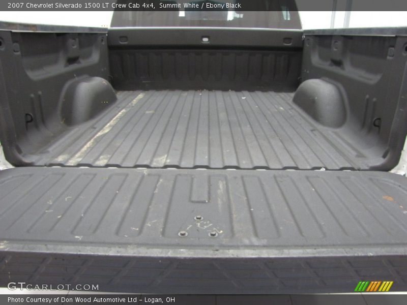 Summit White / Ebony Black 2007 Chevrolet Silverado 1500 LT Crew Cab 4x4