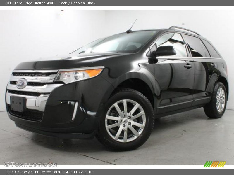 Black / Charcoal Black 2012 Ford Edge Limited AWD