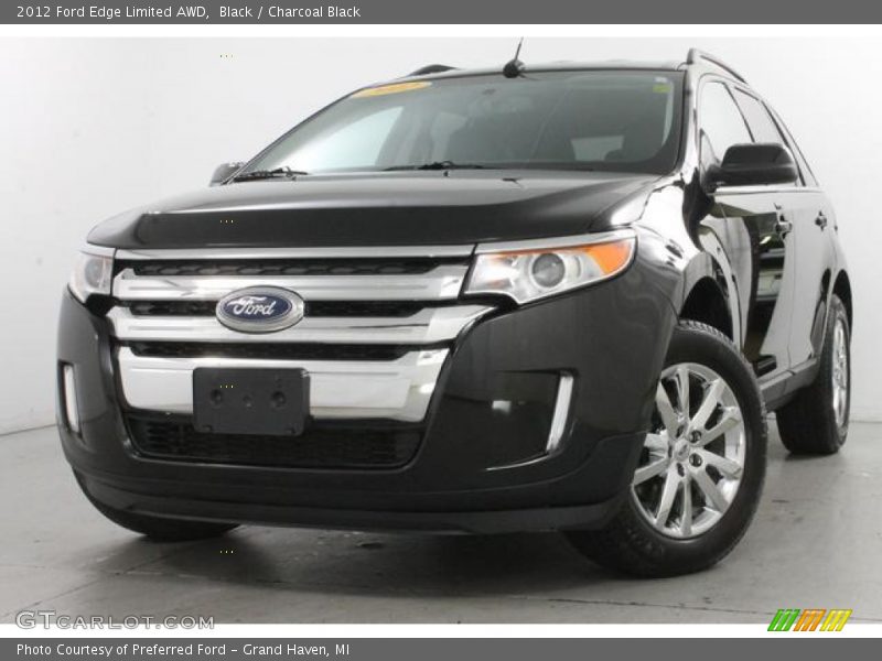 Black / Charcoal Black 2012 Ford Edge Limited AWD