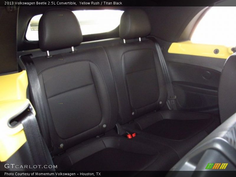 Yellow Rush / Titan Black 2013 Volkswagen Beetle 2.5L Convertible