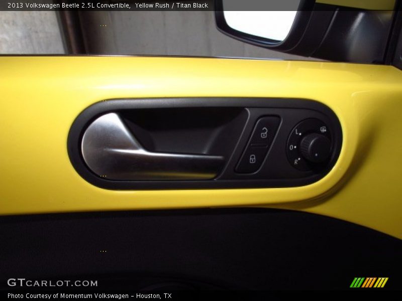 Yellow Rush / Titan Black 2013 Volkswagen Beetle 2.5L Convertible
