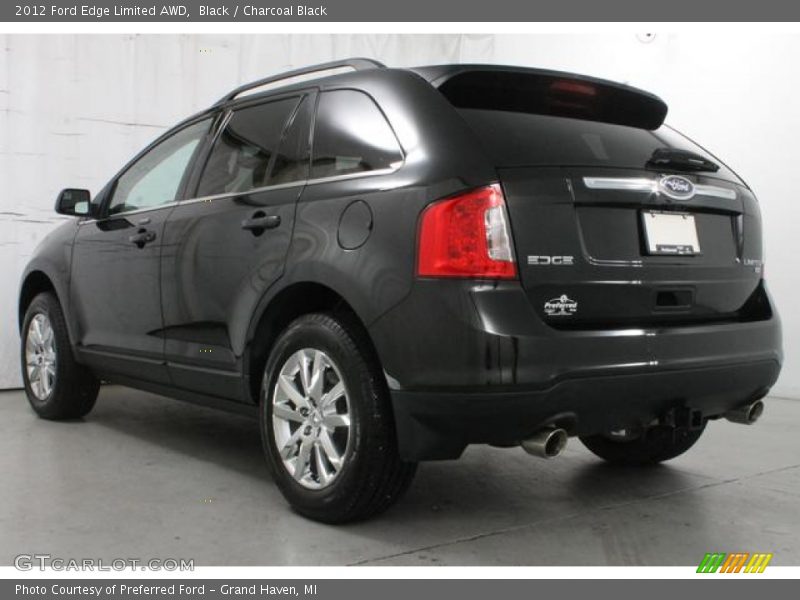 Black / Charcoal Black 2012 Ford Edge Limited AWD