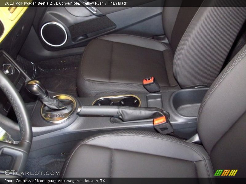 Yellow Rush / Titan Black 2013 Volkswagen Beetle 2.5L Convertible