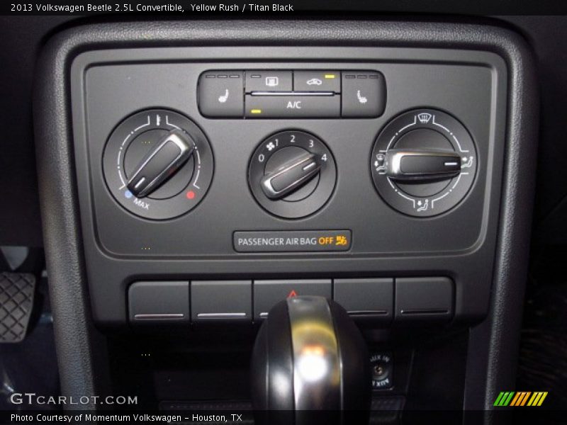 Yellow Rush / Titan Black 2013 Volkswagen Beetle 2.5L Convertible