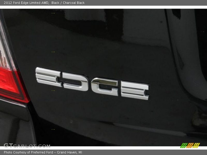 Black / Charcoal Black 2012 Ford Edge Limited AWD