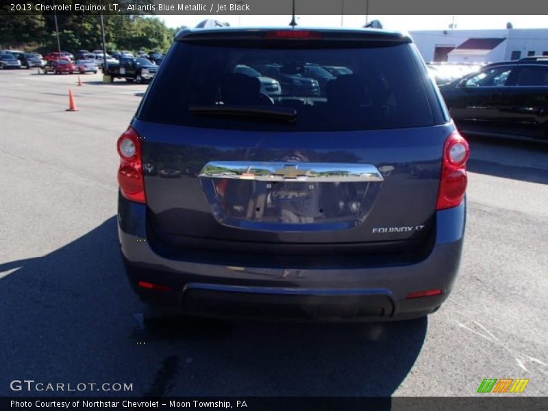 Atlantis Blue Metallic / Jet Black 2013 Chevrolet Equinox LT