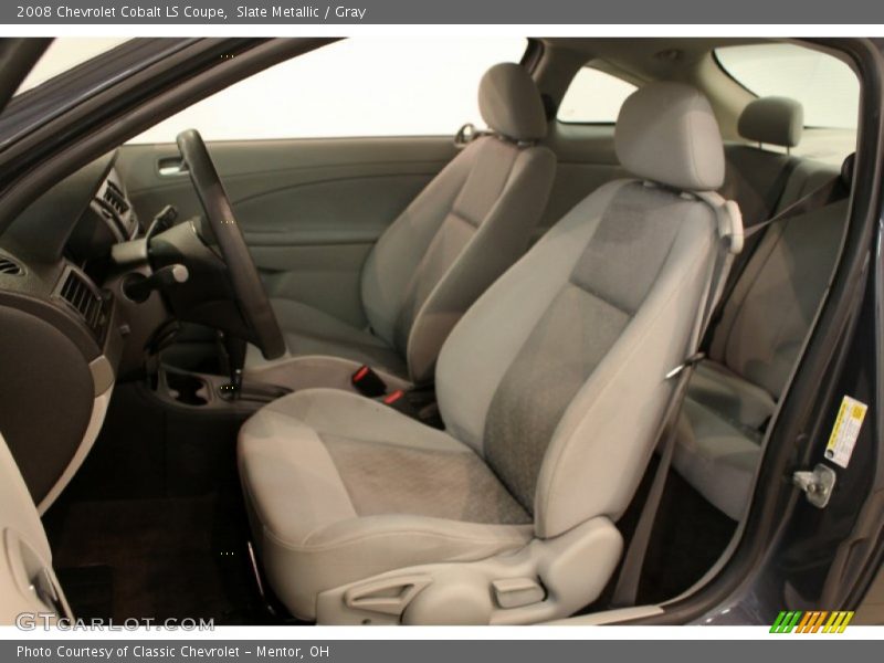Slate Metallic / Gray 2008 Chevrolet Cobalt LS Coupe