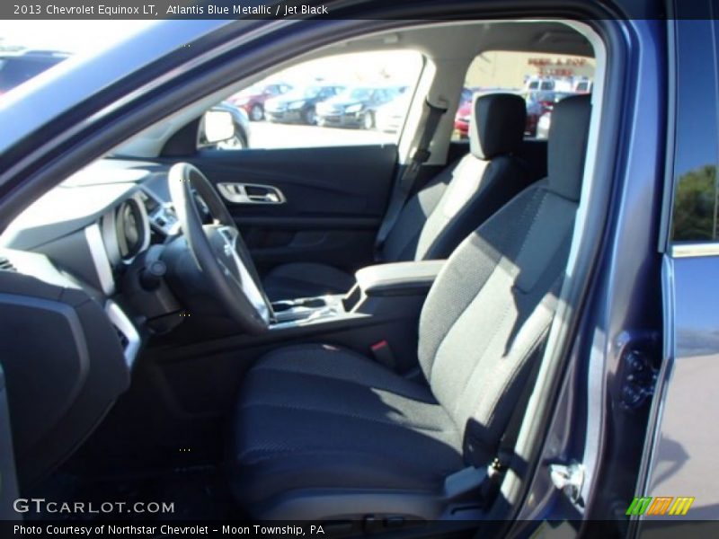 Atlantis Blue Metallic / Jet Black 2013 Chevrolet Equinox LT