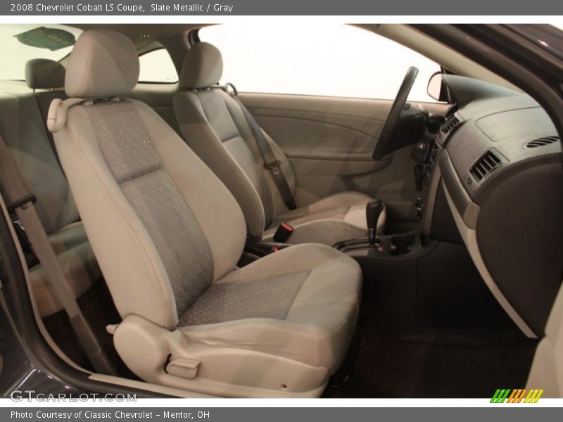 Slate Metallic / Gray 2008 Chevrolet Cobalt LS Coupe