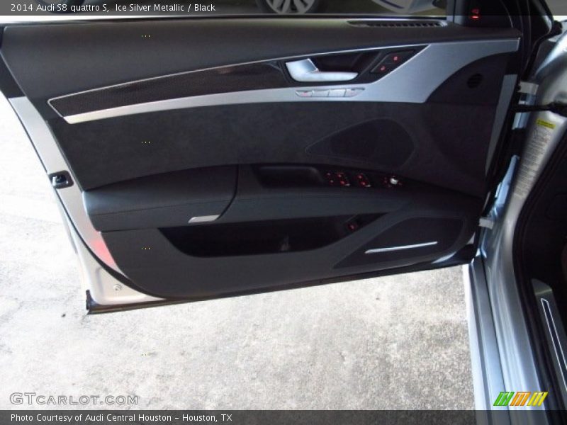 Ice Silver Metallic / Black 2014 Audi S8 quattro S