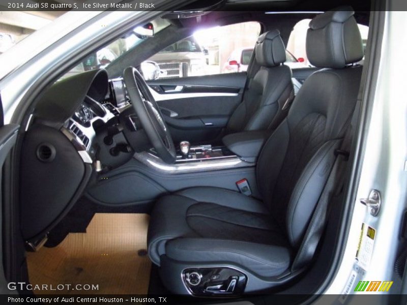 Ice Silver Metallic / Black 2014 Audi S8 quattro S