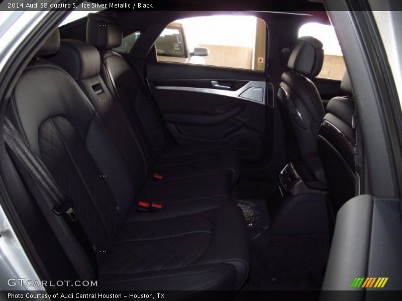 Ice Silver Metallic / Black 2014 Audi S8 quattro S
