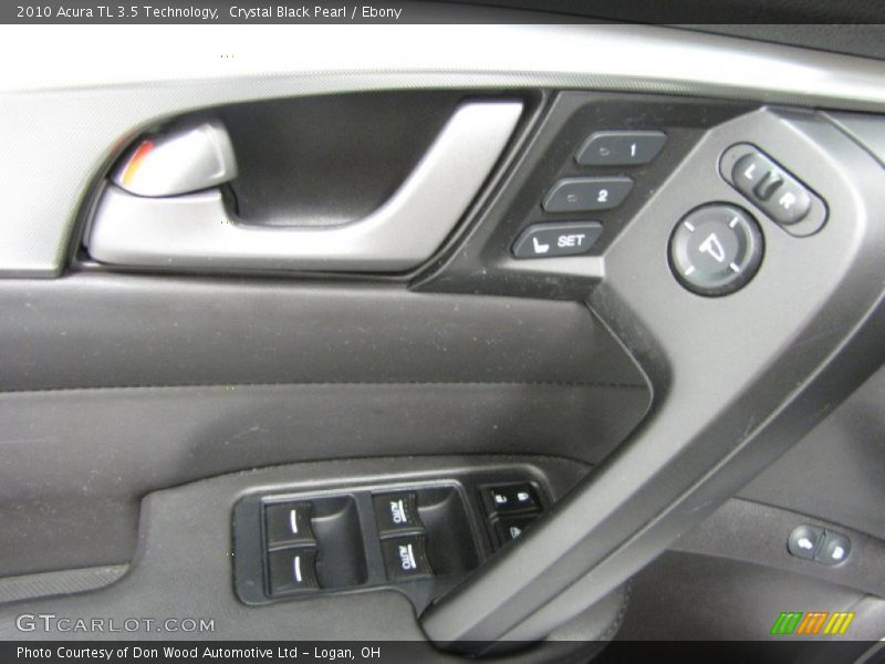 Crystal Black Pearl / Ebony 2010 Acura TL 3.5 Technology
