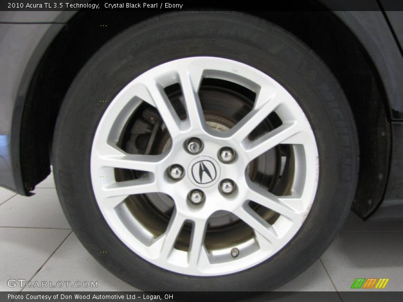 Crystal Black Pearl / Ebony 2010 Acura TL 3.5 Technology