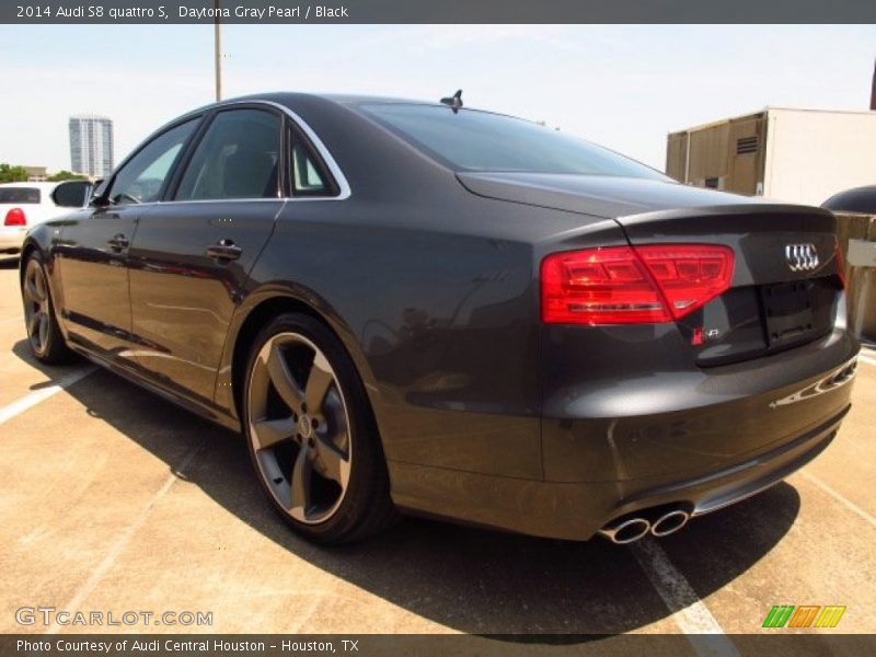Daytona Gray Pearl / Black 2014 Audi S8 quattro S