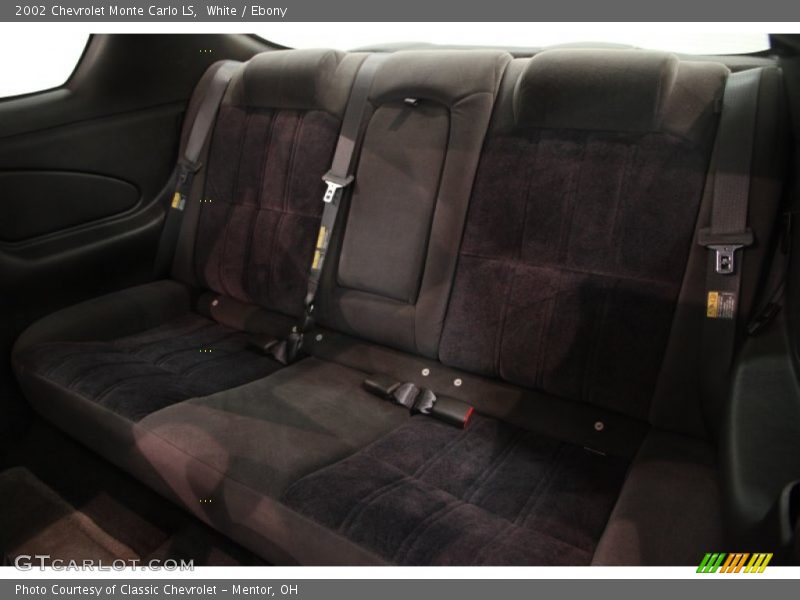 White / Ebony 2002 Chevrolet Monte Carlo LS