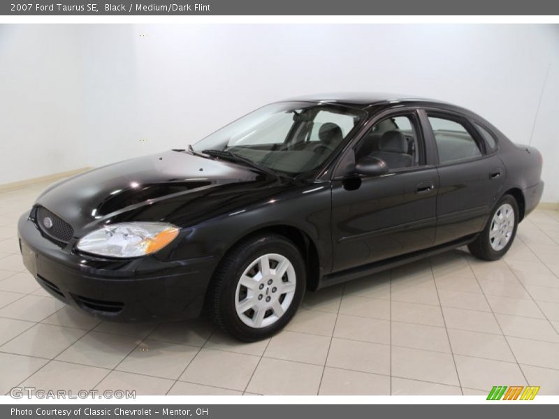 Black / Medium/Dark Flint 2007 Ford Taurus SE