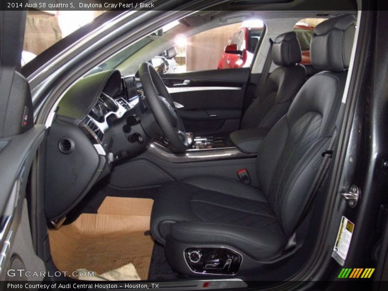 Front Seat of 2014 S8 quattro S