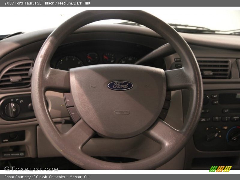 Black / Medium/Dark Flint 2007 Ford Taurus SE