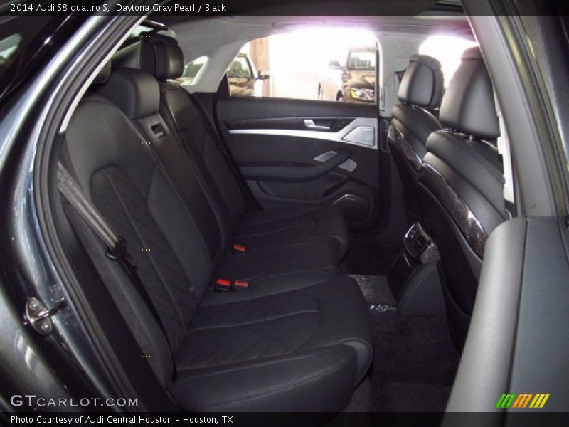 Daytona Gray Pearl / Black 2014 Audi S8 quattro S