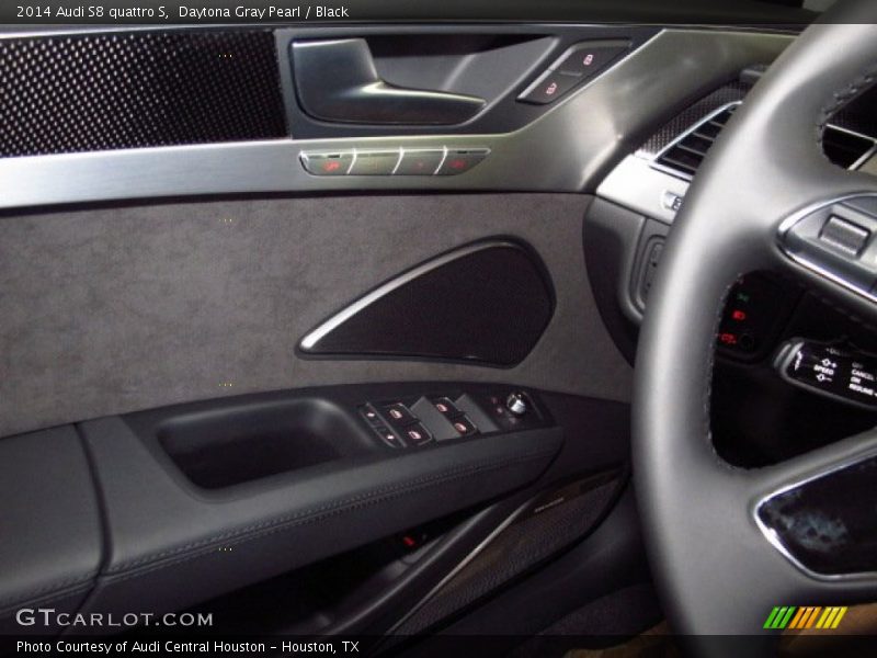 Daytona Gray Pearl / Black 2014 Audi S8 quattro S