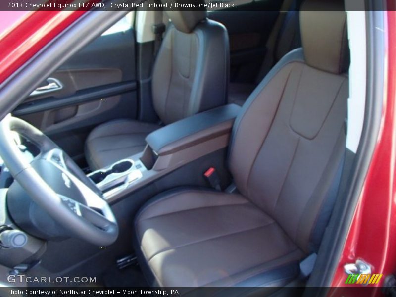 Crystal Red Tintcoat / Brownstone/Jet Black 2013 Chevrolet Equinox LTZ AWD