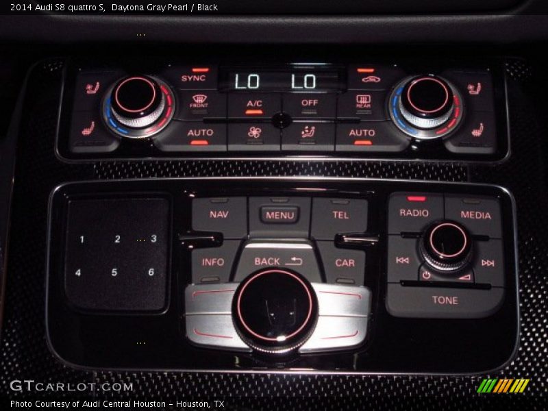 Controls of 2014 S8 quattro S