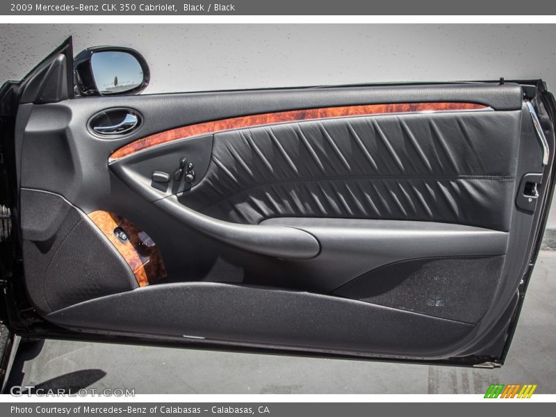 Door Panel of 2009 CLK 350 Cabriolet