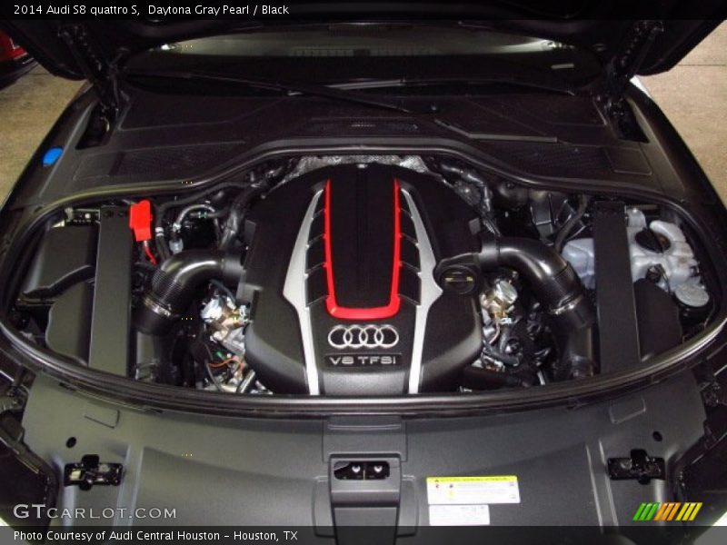 2014 S8 quattro S Engine - 4.0 Liter FSI Turbocharged DOHC 32-Valve VVT V8