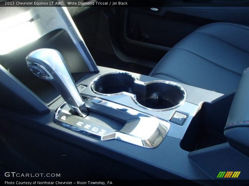 White Diamond Tricoat / Jet Black 2013 Chevrolet Equinox LT AWD