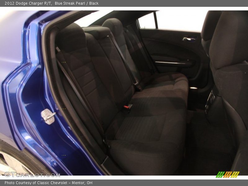 Blue Streak Pearl / Black 2012 Dodge Charger R/T