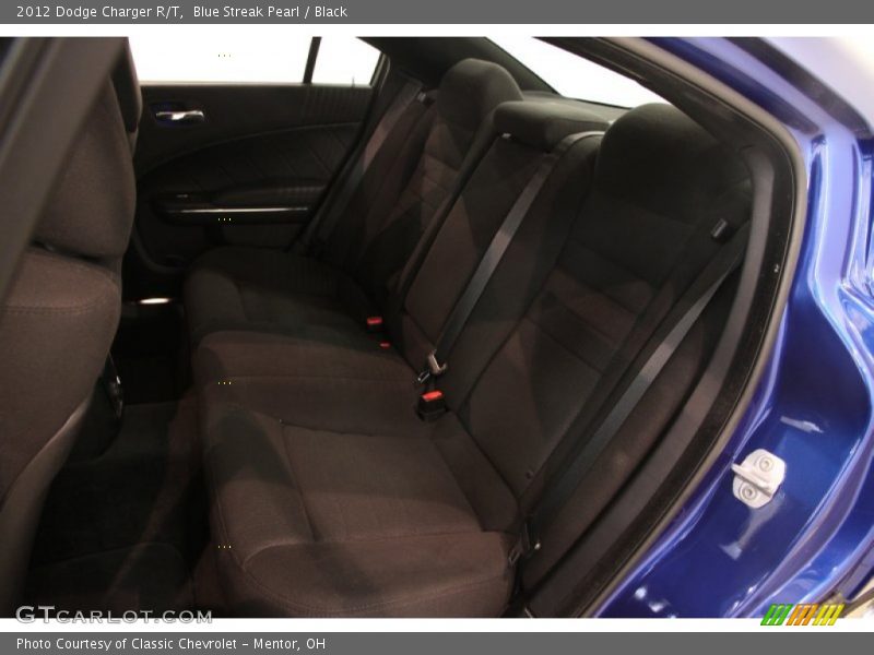 Blue Streak Pearl / Black 2012 Dodge Charger R/T