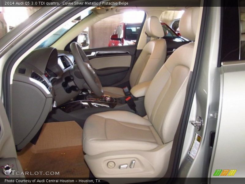 Cuvee Silver Metallic / Pistachio Beige 2014 Audi Q5 3.0 TDI quattro