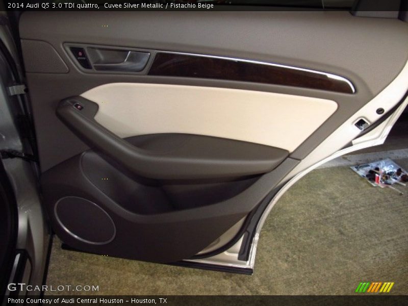 Cuvee Silver Metallic / Pistachio Beige 2014 Audi Q5 3.0 TDI quattro