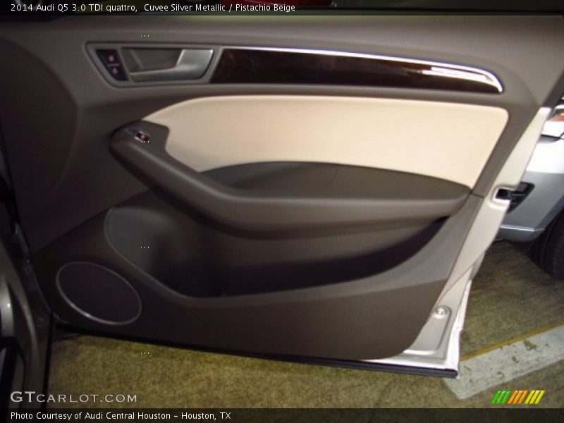 Cuvee Silver Metallic / Pistachio Beige 2014 Audi Q5 3.0 TDI quattro