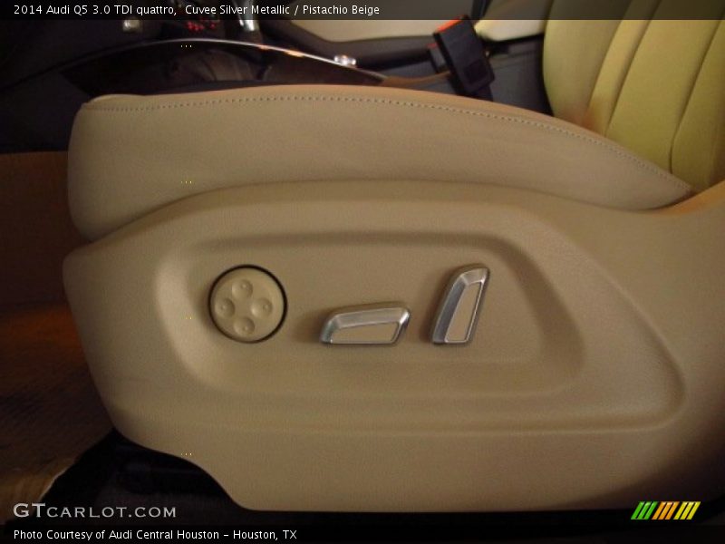 Cuvee Silver Metallic / Pistachio Beige 2014 Audi Q5 3.0 TDI quattro