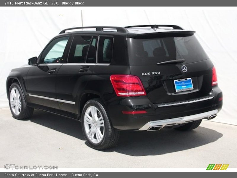 Black / Black 2013 Mercedes-Benz GLK 350