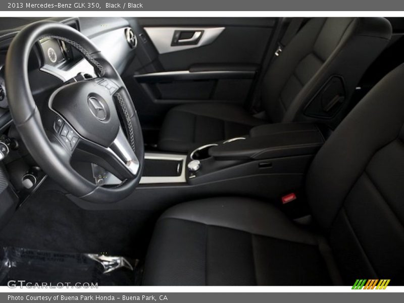 Black / Black 2013 Mercedes-Benz GLK 350